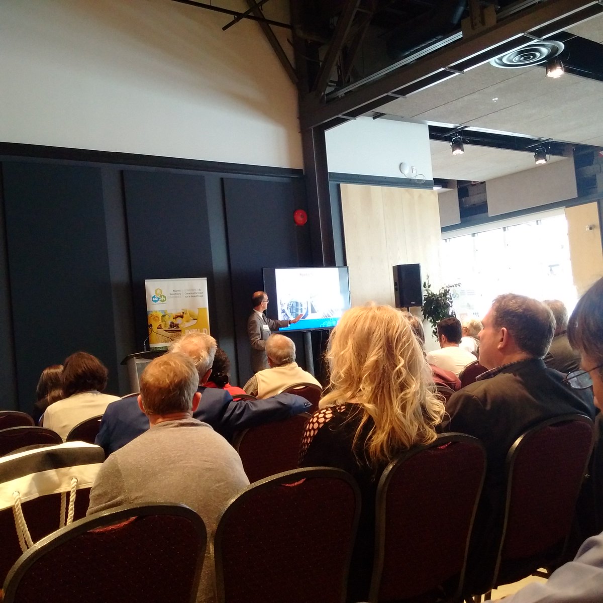 AFREDatabase's tweet photo. Learning lots about Biorefining at #BIOCON16. Thx #BIONB for the invite to attend! https://t.co/fgqQCclGGR