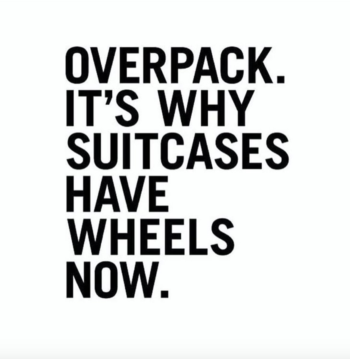 LebelGroup's tweet photo. ✈️✈️✈️
#quoteoftheday #NYCbound #OverPack #Always #Lebelgroup https://t.co/00OEC8ldbx