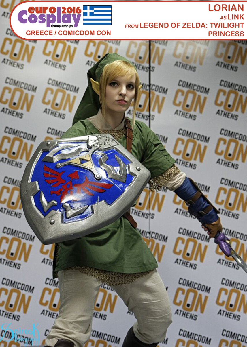 EuroCosplay's tweet photo. #GREECE #Finalist Lorian @CosplayCorpCom as Link (Twilight Princess)
Selected at @comicdom. Photo: Spyros K #EC2016 https://t.co/o9kyyUJhJ7