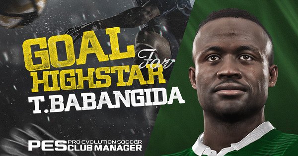 akhirachil's tweet photo. GOAL for HIGH STAR!
Score as many goals as you can to acquire "BABANGIDA (7★)",

https://t.co/pqDHQWosiP https://t.co/s2Ju3pQNFK