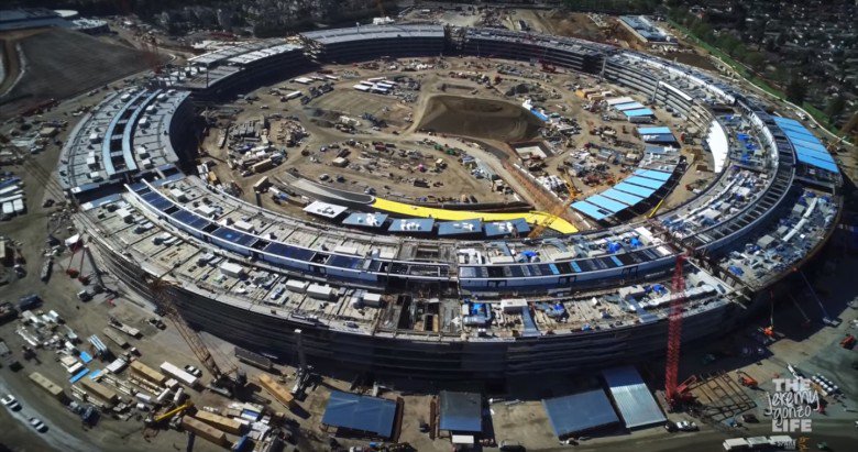 cultofmac's tweet image. Apple Campus 2 nears closer to completion in latest drone video cultm.ac/1TIb3XP