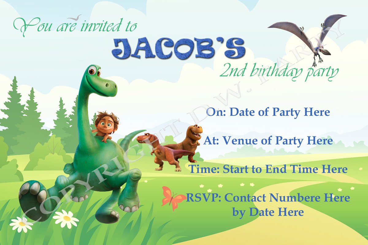 DWPartyDesigns's tweet photo. Here's our latest design... the Good Dinosaur! What do you think? #child #birthday #party https://t.co/mRlyyLPuZZ https://t.co/VBjOLAH93R