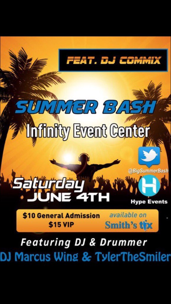 McdougalSpencer's tweet photo. Come to this. It'll be sick! @BigSummerBash https://t.co/U7Emwj11fa