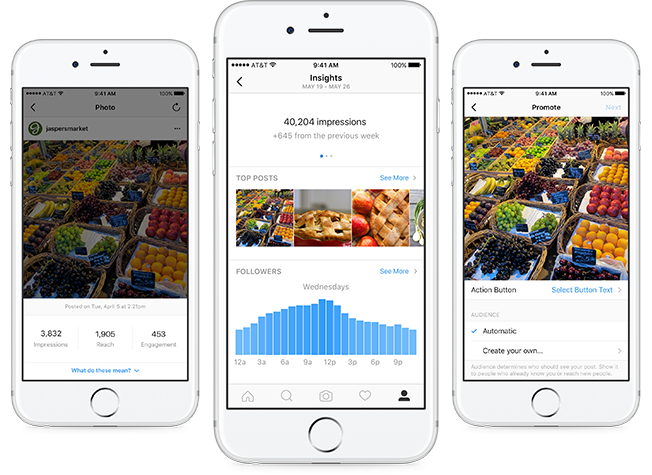 thenextweb's tweet photo. Instagram's Business profile and tools are here, and they look just like Facebook Pages' https://t.co/vZQUjLAjxZ https://t.co/n6CyVsWP19
