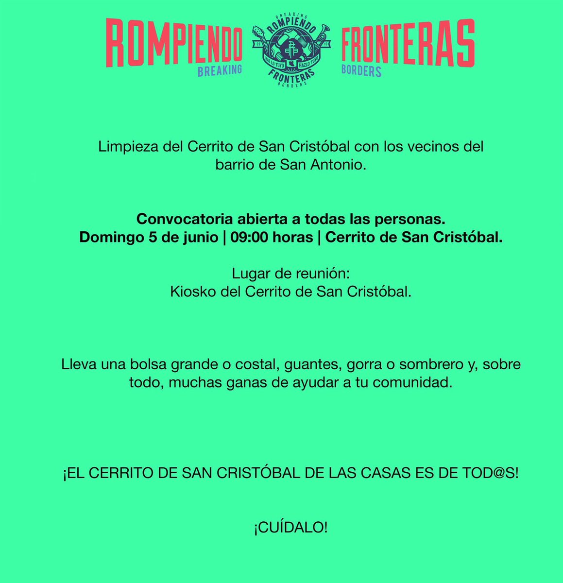 Rompiendo Fronteras tweet media