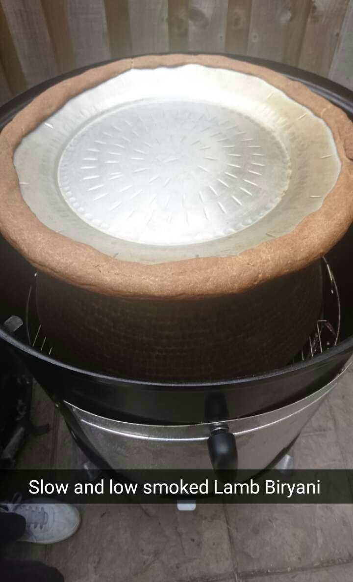 haloodiefoodie's tweet image. Have you ever made Lamb Biryani on a smoker? SUPER Succulent @ribguy @BBQFOOD4U @BBQPictures instagram.com/p/BGFQUislTJR/