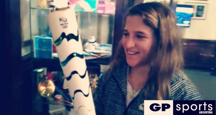 La antorcha olímpica en las manos de @PauliPareto, cada vez falta menos para #Rio2016 [#TeamGPSports]