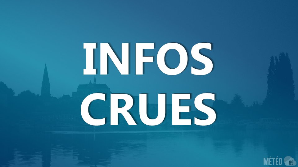 Le tout dernier point sur les crues dans l'#Yonne, rivière par rivière, au meteo89.com/vigilance. #inondations89