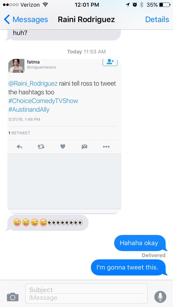RossLynch's tweet photo. #ChoiceComedyTVShow #AustinAndAlly  @lauramarano @Raini_Rodriguez @CalumWorthy https://t.co/KKlMfjGA7e