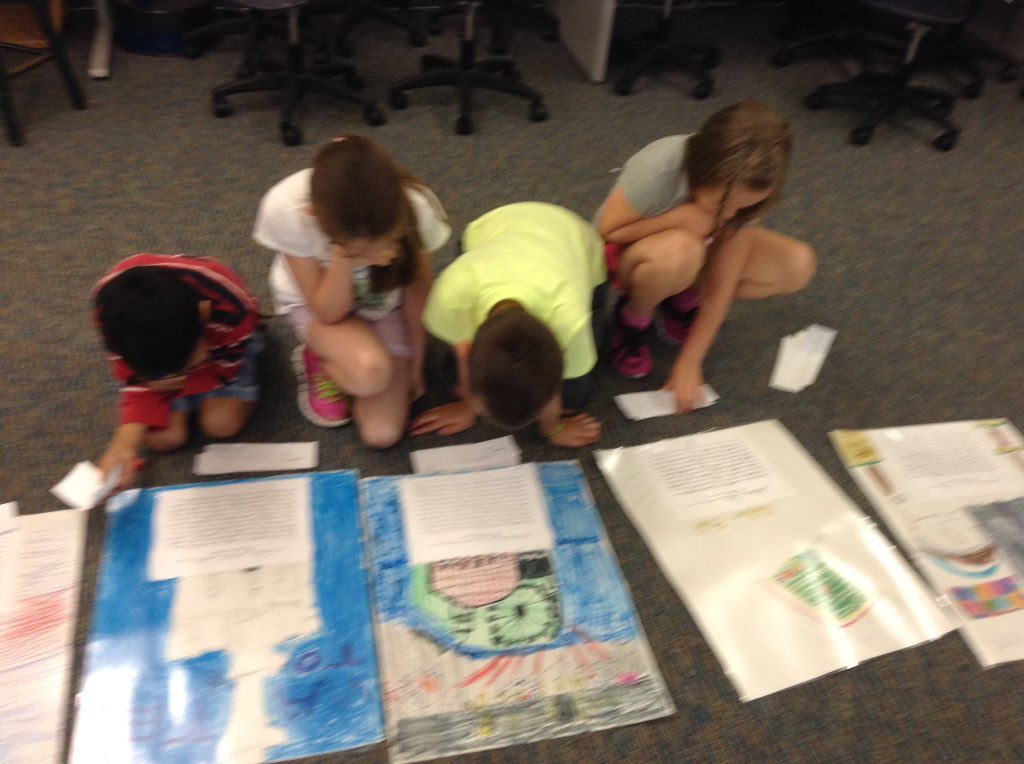 DrydenLMC's tweet image. Another exciting round of Chicago-opoly! Mrs. Lo's class loves sharing their landmark research with each other.