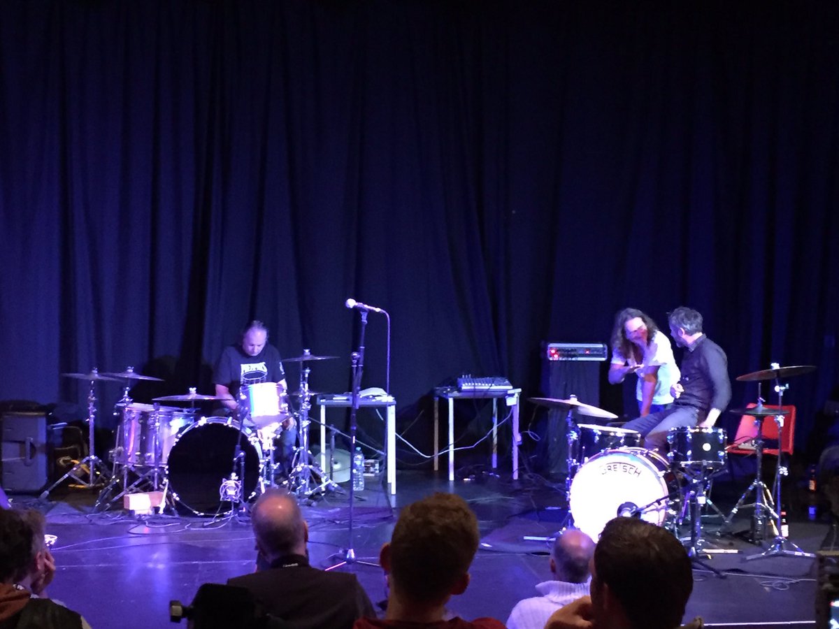 mikedolbearcom's tweet photo. It is the turn of @ralphsalmins to play a track that #geoffdugmore has picked for him! #sessionclinic #UDE16 https://t.co/X6tVQoc8yC
