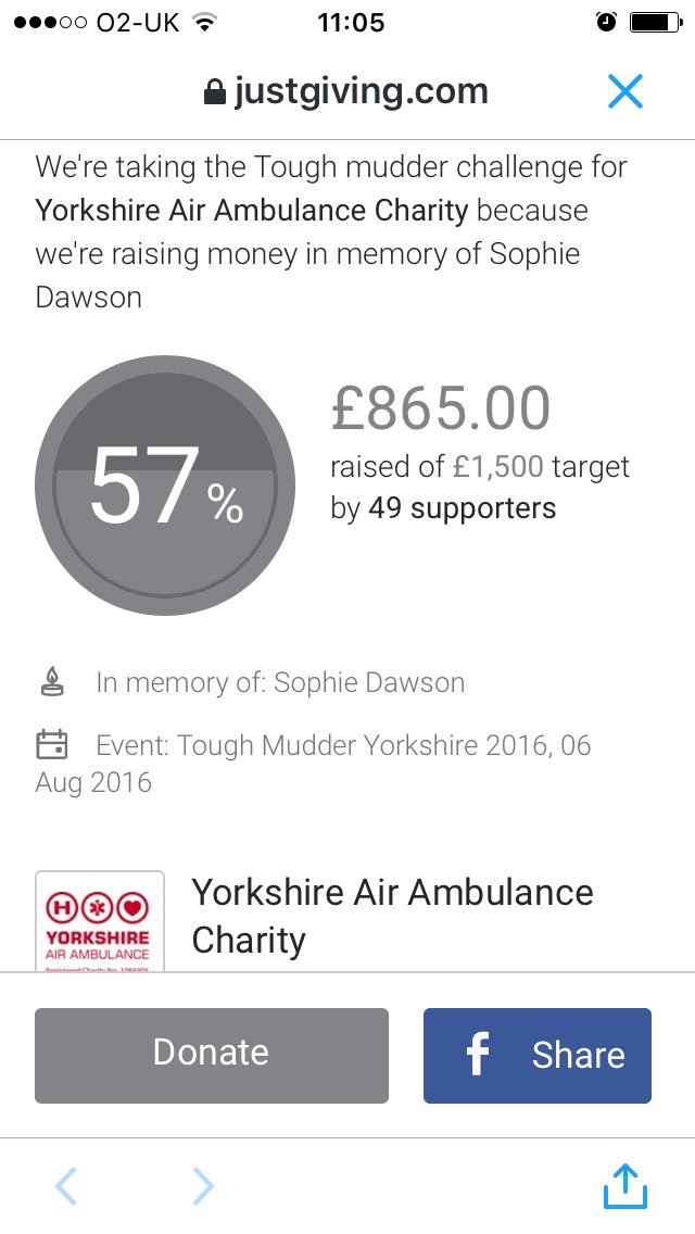 TeamSGeorge's tweet photo. It's going up 💪🏼💪🏼 please everybody keep donating ❤️ https://t.co/HazxQYFHsU