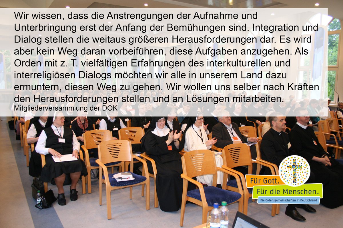 dok_bonn's tweet photo. DOK verabschiedet Resolution zur Flüchtlingsthematik #refugeeswelcome https://t.co/rfuT08kC2f https://t.co/PRjx2DZO4L