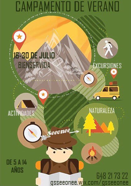 ¡Ven a disfrutar del verano de campamento con el Grupo Scout Seeonee! ⚜