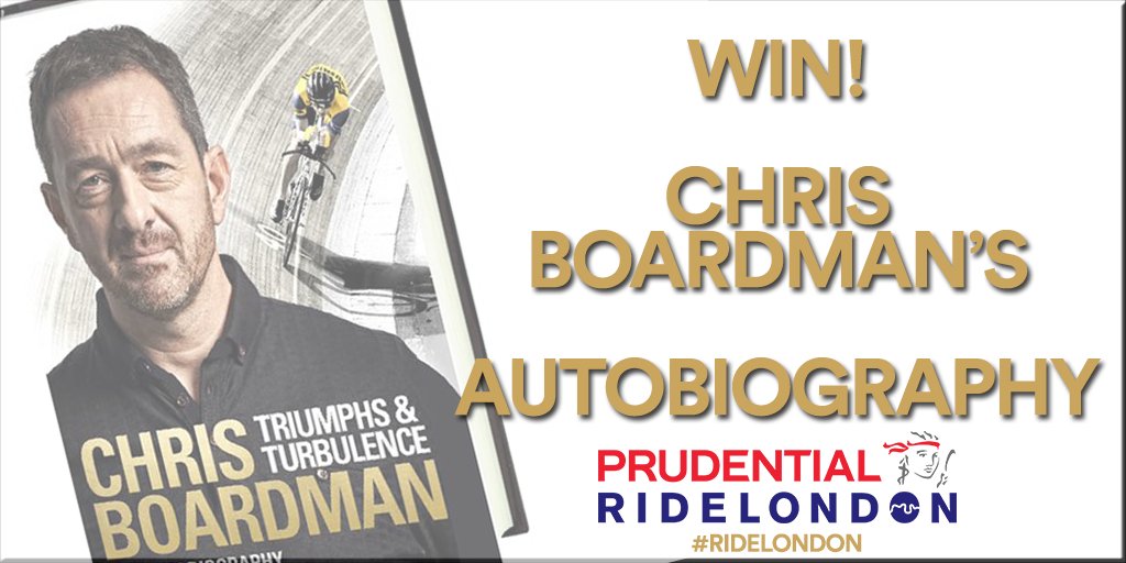 RideLondon's tweet image. 🎉 COMPETITION! 🎉 

RT this tweet for the chance to win a copy of @Chris_Boardman's autobiography. #RideLondon 🚴🏻