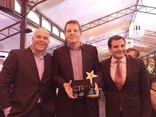 Proud winning CNCC award Best Shopping Center at SIEC for the creation of Promenade Sainte-Catherine in Bordeaux.