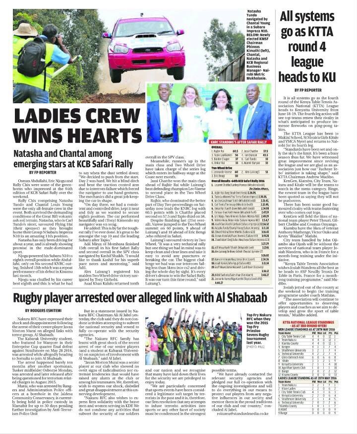 Great article on two great girls! <a href="/rallychixkenya/">Rally Chix</a> @D2BDofficial <a href="/KCBGroup/">KCB Group Plc</a> <a href="/Susie_Wolff/">Susie Wolff</a> @MollyRally <a href="/Rhirally/">RomeroHirally</a>
