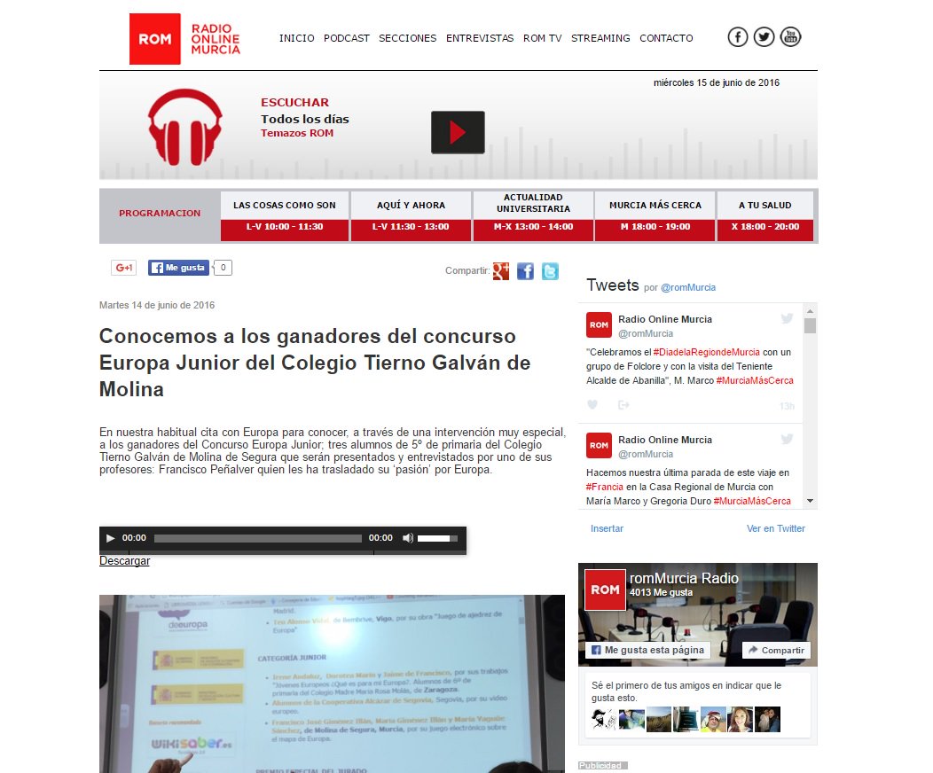 Europe Direct Región de Murcia tweet media