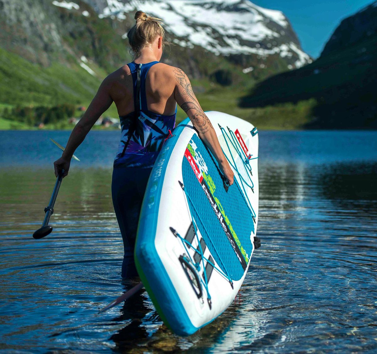 Explore your world with redpaddel explorer ☺️ #standuppaddle #sup #surf #norway <a href="/redpaddleco/">Red Paddle Co</a>