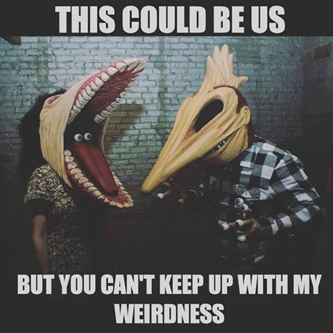 _InfinitySOL's tweet photo. Weirdness is its own reward. https://t.co/zrY4kCltcR