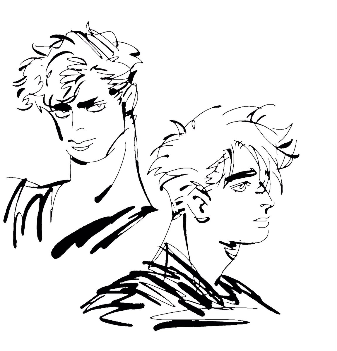 more ippo doodles (i love sendou and volg hah) 