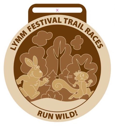 Here is a sneaky peek at our new bespoke designed medal for this year's races. Hope you like it!