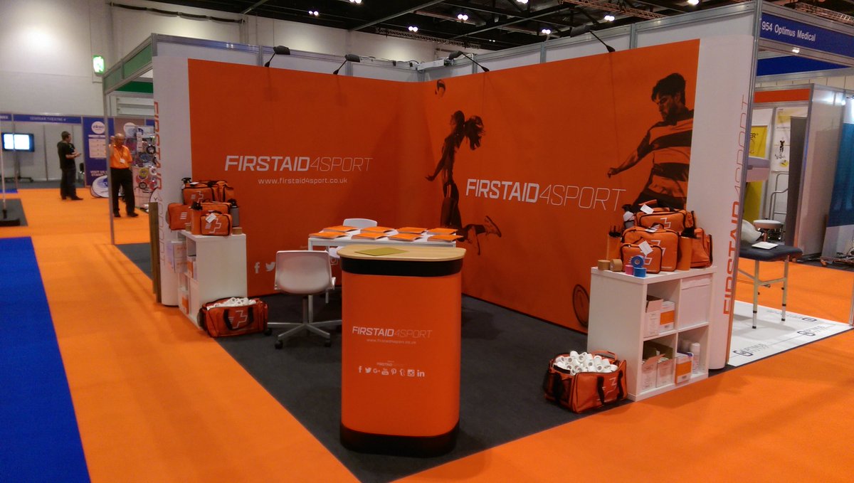 firstaid4sport's tweet photo. Come see us today at the @TheCOPAshow Expo, our stand is the one that looks the best. #OrangeBlast https://t.co/rRAPJ8A3hh