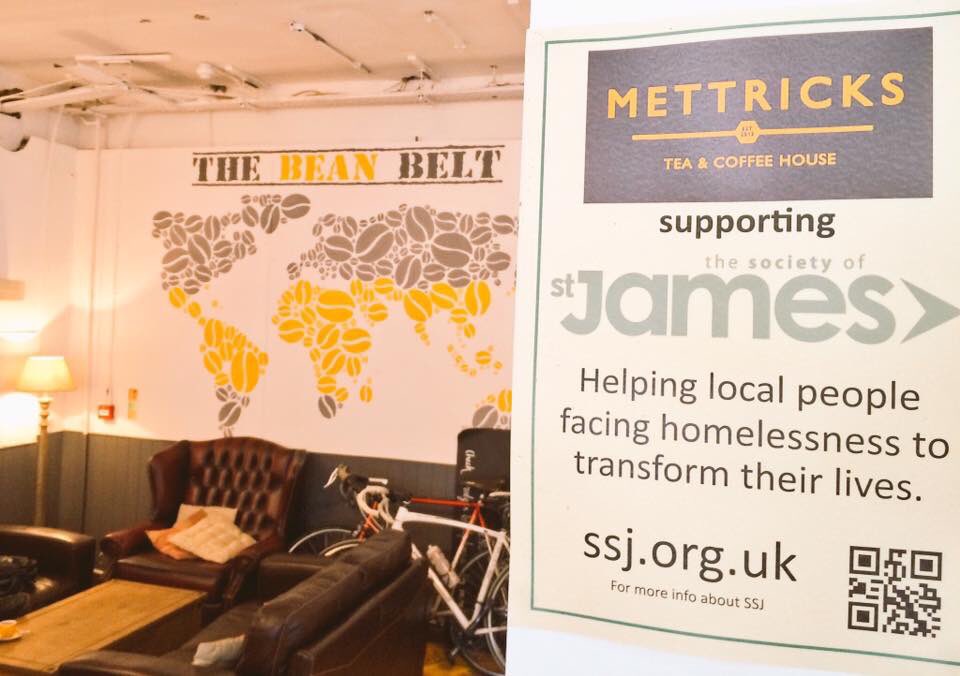 Mettricks is making FREE COFFEE for Southampton pre 10am this week - &amp; raising funds for <a href="/SSJCharity/">Society of St James</a> #BetterCoffee