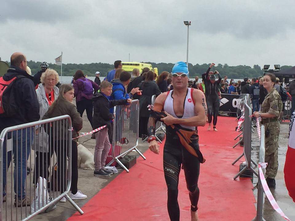 Had a good race at Staffordshire 70.3 pity the weather joined in to spoil the fun