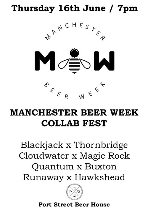 MagicRockBrewCo's tweet photo. Tomorrow @portstreetbeer part of @mcrbeerweek a series of special collabs will be launched https://t.co/Lj9askbcFO https://t.co/HP4pFIlX3l