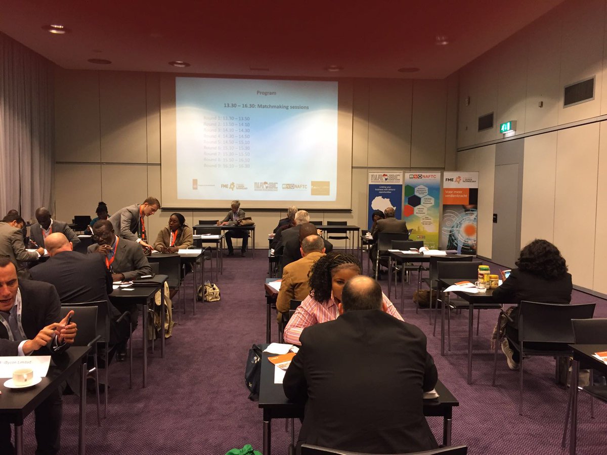FME_NL's tweet photo. FME en @ZakendoenAfrika hebben drukke Agri&amp;Food matchmaking georganiseerd voor inkomende missie uit Ghana. https://t.co/jHXgbxqPhZ