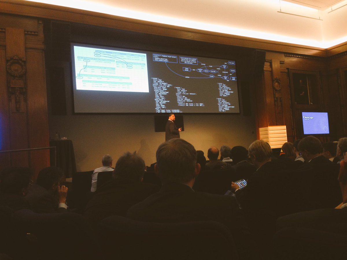 Fantastic three days at MarkLogicWorld 2016 in London #MLW16