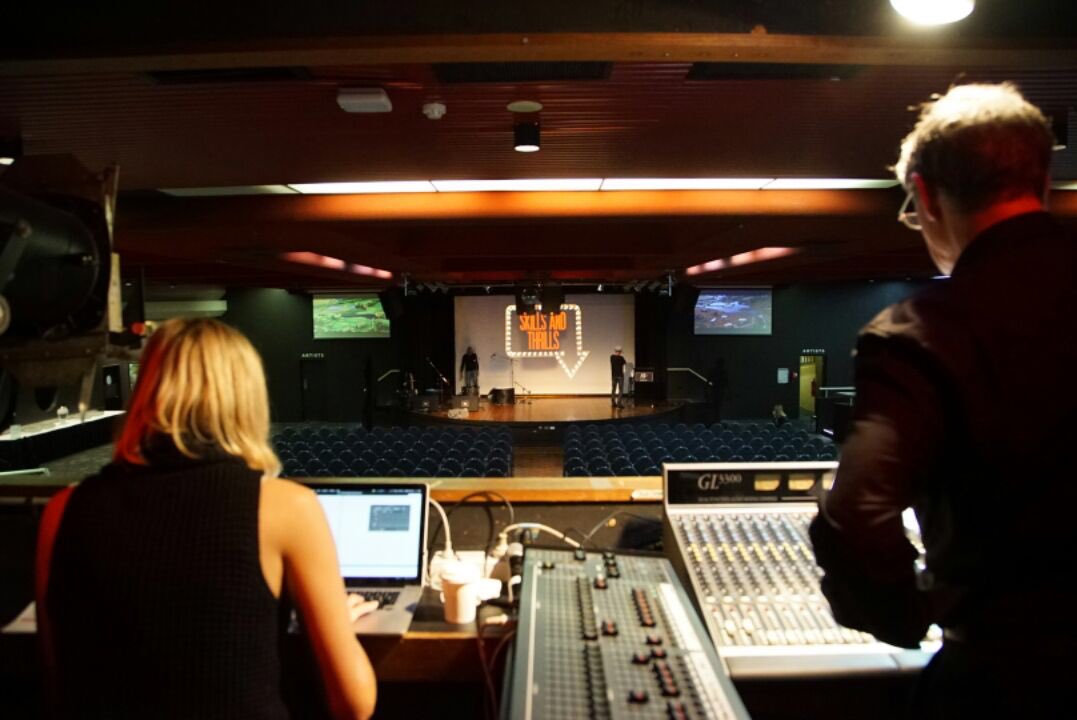 Sound check at #NorthSydney! #skillsandthrills