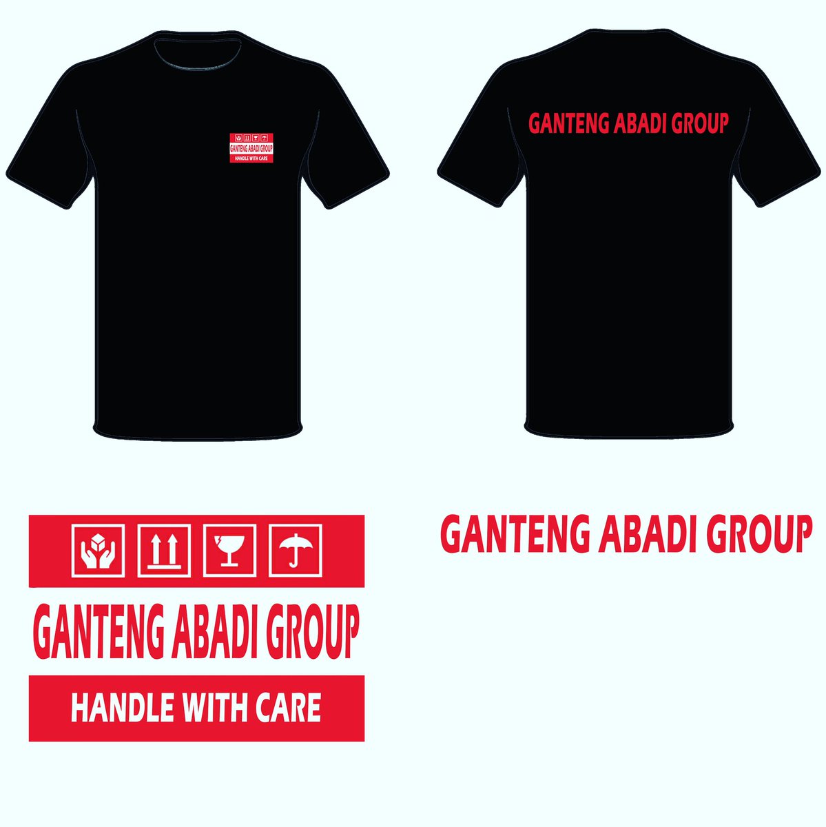 Sahabat otan &amp; sahabat dolpino yg keceh badey, berminat tshirt GAG? Tersedia PO. stok kami batasi. info 089605050599