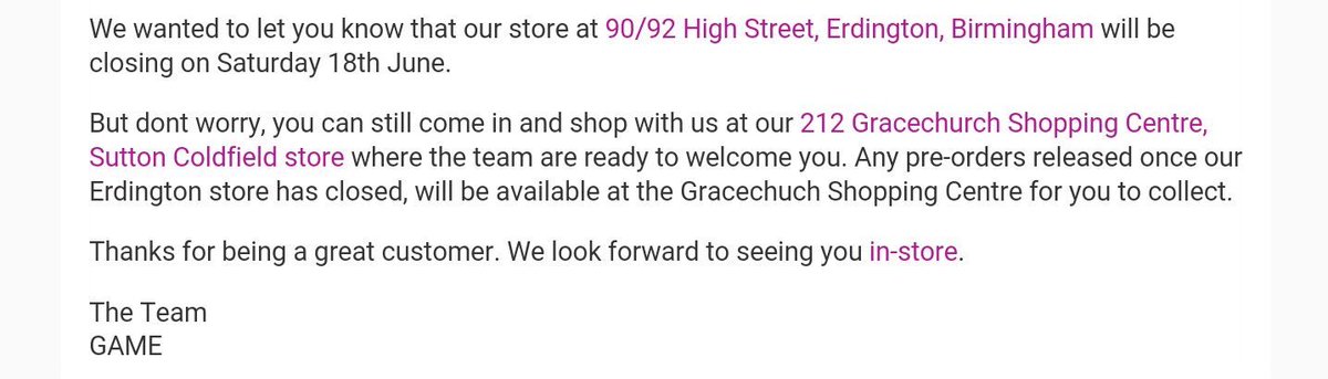 GAMEerdington's tweet photo. Thank you to all of you who came into our store and put smiles on our face. We will miss you a lot. Keep gaming. <3 https://t.co/bzdXWfn85i