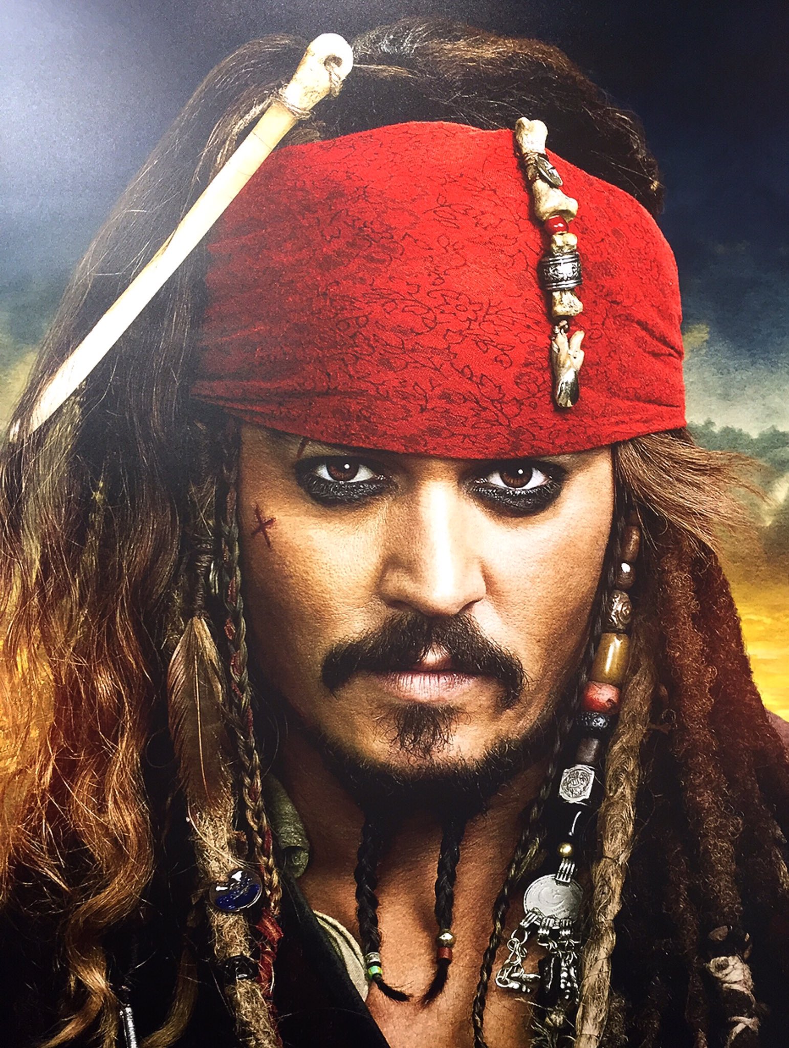 DH2 @♡★681   カリブの海賊 バンダナ DH2 @♡☆681 カリブの海賊 バンダナ