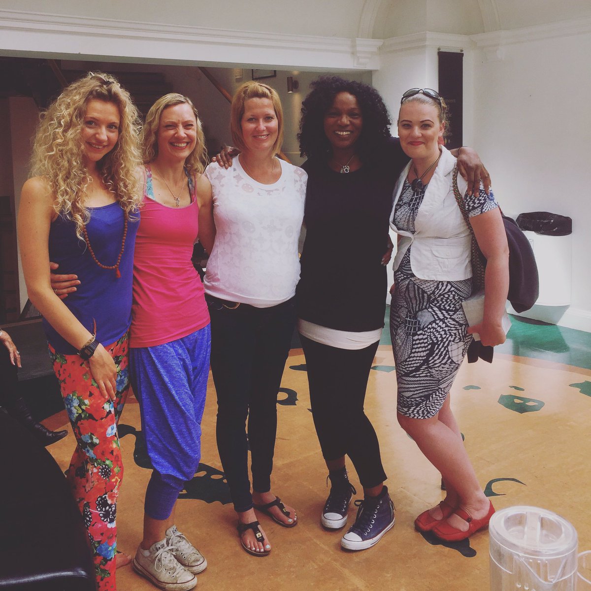 EmmaNewlynYoga's tweet photo. Press launch for the @BTNYogaFest today in #Brighton ! @EmmaNewlynYoga @CrystalandRox #fortheloveofyoga #yoga https://t.co/v0zDB5KYpO
