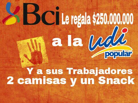 sindicatobci's tweet photo. #LunesDeSeguirChilenos #huelgaBCI con la dignidad por delante https://t.co/aQqHfdViXt