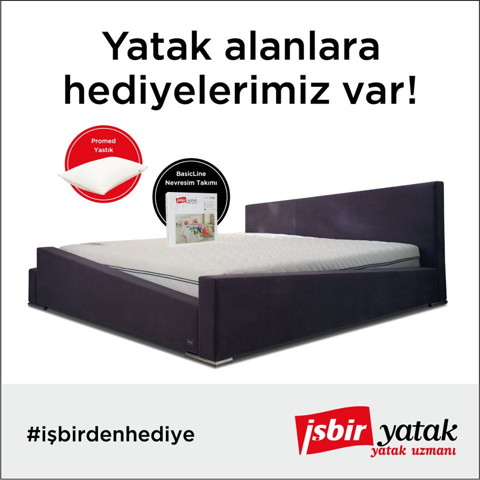 isbiryatak's tweet image. Yatak alanlara #Promed yastık veya #BasicLine nevresim takımı #İşbirdenHediye! isbry.tk/yaz2016kampanya