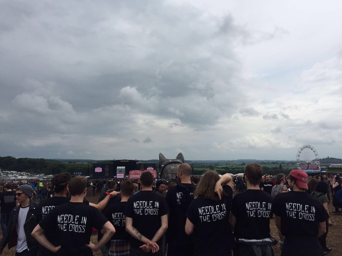 AdamHay's tweet photo. Thanks @DownloadFest for a great festival, love from everyone at Needle In The Cross. https://t.co/GAkhVfCpXF