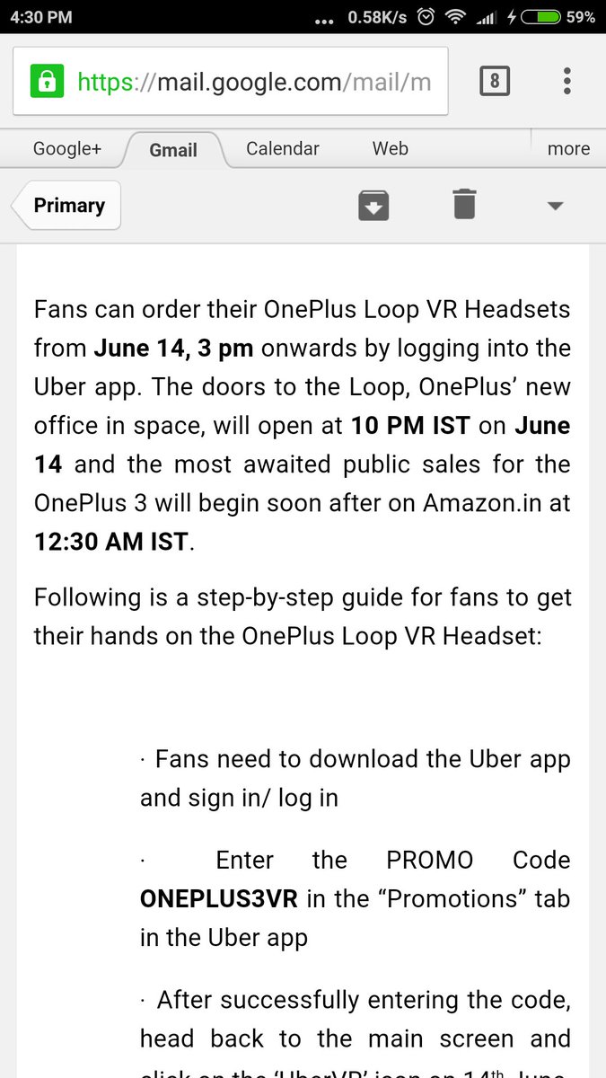 Jaykapoor24's tweet image. Now you can buy #OnePlusLoopVr from #Uber app. 😱