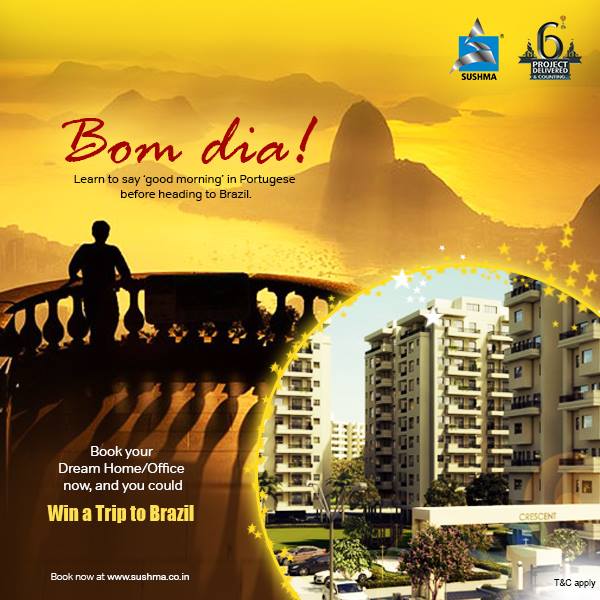 SushmaBuildTech's tweet photo. #SushmaFlyToBrazil
Learn Portugese as you could win a free trip to #Brazil. Know more https://t.co/J9QAh0w0Bg https://t.co/S0Hc2yykvO