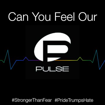 To all who hate freedom to love, to pray, to speak, to be: Can You Feel Our Pulse #strongerthanfear #pridetrumpshate
