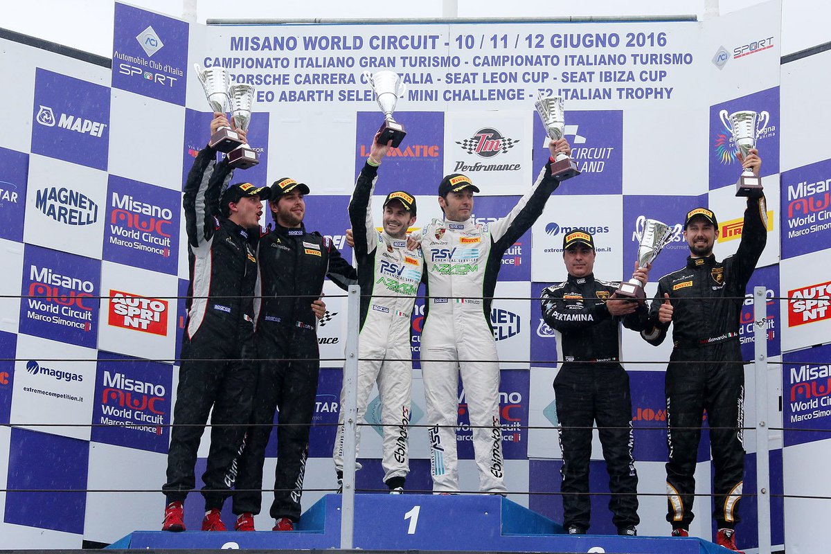 TommyMaino's tweet photo. P1! Un sorriso da @circuitomisano @CIGranTurismo @TommyMaino @nicolabenucci @ebimotors @PSVservices @AznomSrl https://t.co/0qskPl8lHO