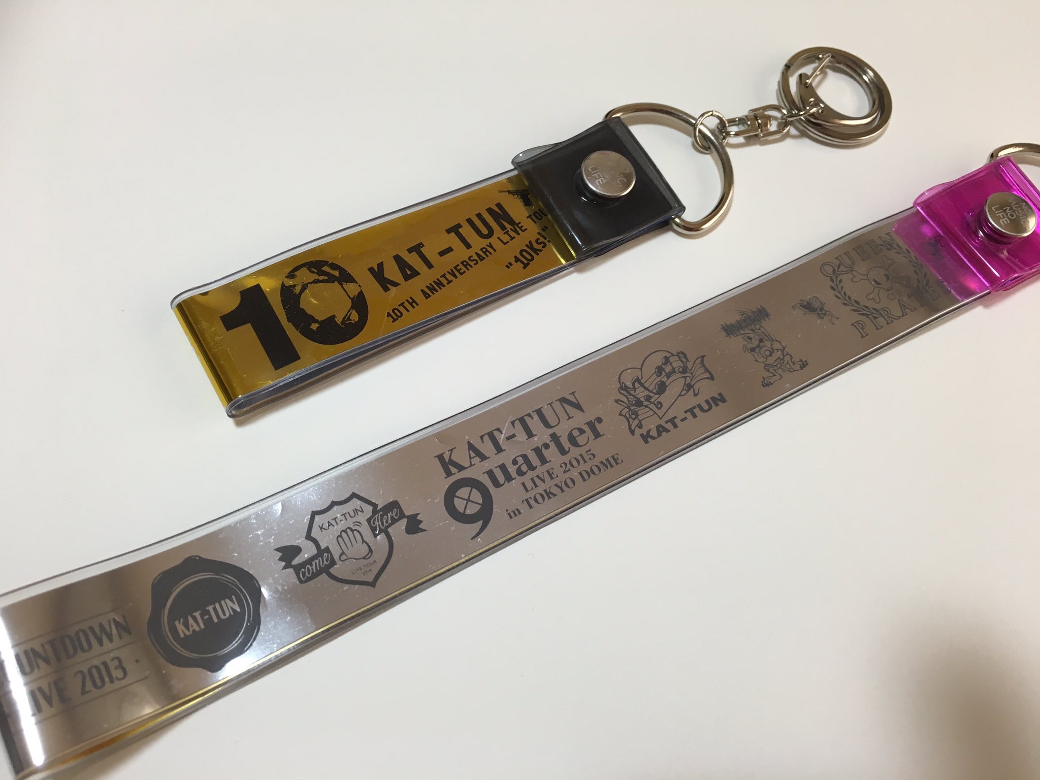 KATーTUN銀テープ KAT-TUN - KAT-TUN UNION 初日 銀テープ の通販 by k.n's shop