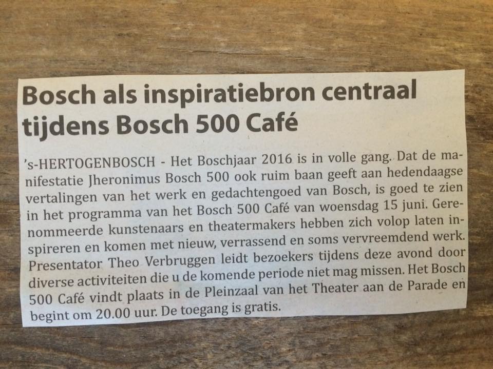 Ben jij erbij op 15 juni? Het belooft een interessante, leuke avond te worden met op bezoek de <a href="/Efteling/">Efteling</a>. Tot dan!