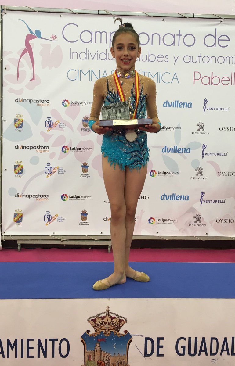 Gabriela García Urdiales del <a href="/CGRAlgete/">CGRAlgete</a>, Subcampeona de España en la categoría alevín por autonomías. ¡Enhorabuena!