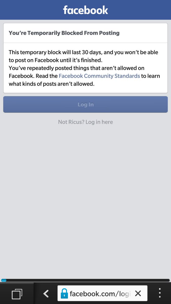 RileyYoungReezy's tweet photo. What the fuck? @facebook https://t.co/T3cnTSKCmB