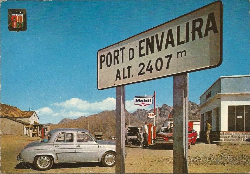 WaldoKanto's tweet photo. ANDORRE - Port d'Envalira - Station Service Mobil / Esso 
Carte postale https://t.co/vZ75qGEx7f