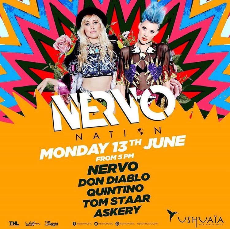 QUINTINOO's tweet photo. IBIZA!! See you all tonight at @ushuaiaibiza!! #nervonation @nervomusic https://t.co/Z0W0S0tRbH